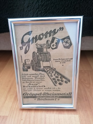 Antike werbung 1924 - antike,