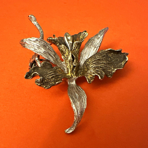 Brosche blume 925 - brosche,