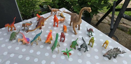 Dinosaurier spielzeug konvolut - dinosaurier,