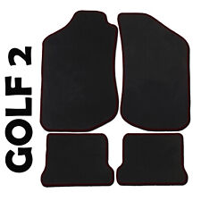 ⭐ Fußmatten Set für VW Golf 2 II 19E Matten Autoteppiche Automatten GTi ⭐