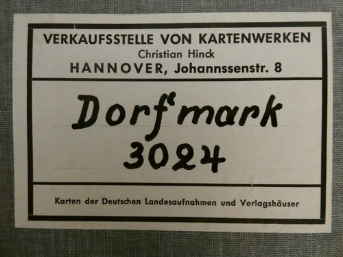 3024 dorfmark 000 - 3024, 1:25.000