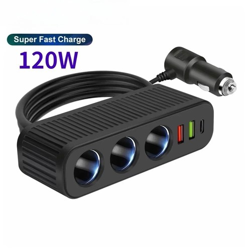 12v 24v auto - kfz-adapter, 3