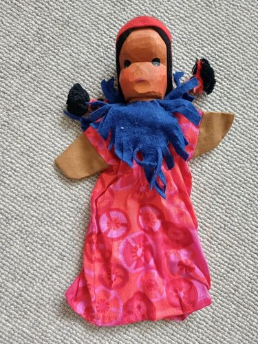 Indianerin handpuppe der - indianerin:,