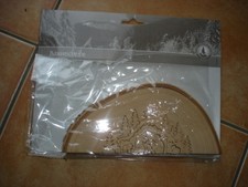 Baumscheibe Krippe  Birke  3 D Weihnachten Schwarzwald Handarbeit  wie Neu OVP