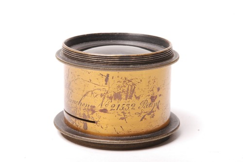Vintage messinglinse steinheil - vintage,