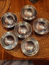 6 süsse Eisbecher Mini Edelstahl