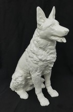 Göbel großer Schäferhund Wachhund  Porzellanfigur 43 cm hoch