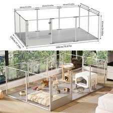 Extra groß Laufstall aus