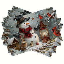 Winterschneemann Robin