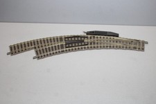 Fleischmann Bogenweiche links elektrisch Profi-Gleis Spur H0 #M12