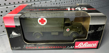 Schuco  Mercedes Benz L6600 Planen-LKW Bundeswehr 1:43 - 03013  -  in OVP
