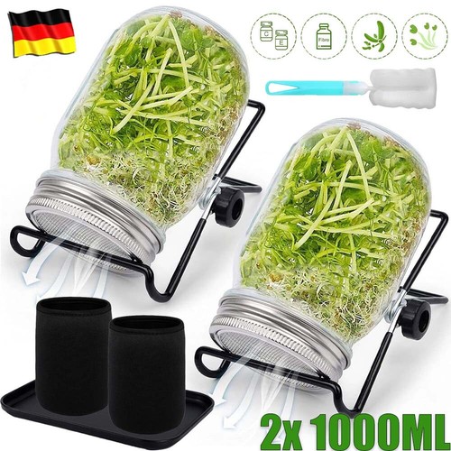 Sprossenglas keimglas 2er set - 2er,
