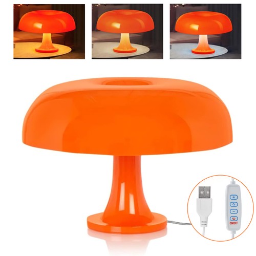 Pilz lampe orange - pilz,