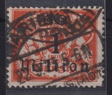 AJ873) Danzig Nr. 163 gestempelt Kurzbefund Tworek BPP Michel 650 Euro