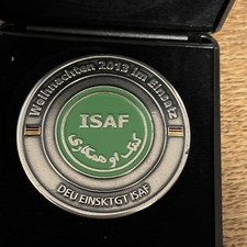 ISAF Orden Einsatz Coin der