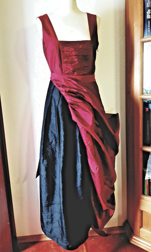 Langes trachten kleid seide - langes,