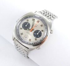 Heuer Carrera 1153 Automatik Chronograph 1972 Guy Freres Armband