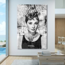 Acrylglasbild Audrey Hepburn
