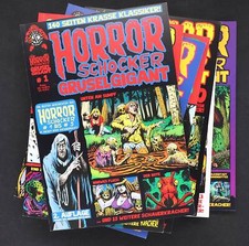 HORRORSCHOCKER GRUSEL GIGANT Nr 1-8 Auswahl Grusel Comic Album Weissblech Verlag