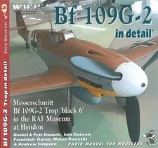 WWP R043: Messerschmitt Bf 109 G-2 Modellbau/Jagdflugzeug/Buch/Bilder/Fotos/Me