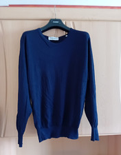 320) Maria Sartini Damen Pullover dunkelblau 38/40/42 Kaschmir