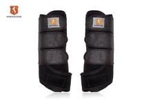 Horsecode Gamaschen 4er Set black Glamour Warmblut Fesselkopfgamschen schwarz WB