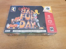 Conkers Bad Fur Day Nintendo Nintendo 64 N64 NTSC-U OVP CIB NIB SEALED