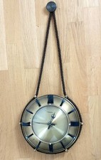 Wanduhr 60er Jahre Mit Schlagwerk Diehl 