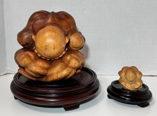 Hand-Carved Wooden Weeping