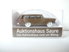 Wiking Saure Sondermodell zur 97. Auktion, Opel Rekord P1 Caravan, blassbraun,
