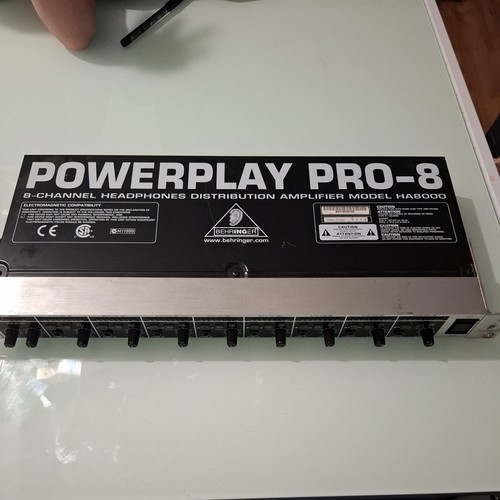 Behringer powerplay pro 8 - powerplay, pro-8