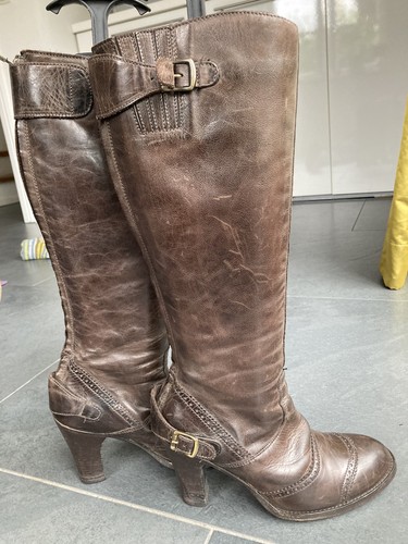 Belstaff stiefel braun mit - stiefel, 37