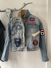 Marken jeansjacke von superdry - jeansjacke,