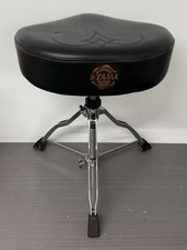 TAMA 1. Stuhl Schlagzeughocker THRON Sitz Leder Sattel Stil