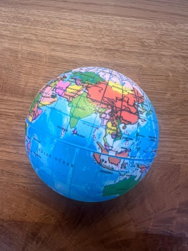 Stress ball weltkugel - ball,