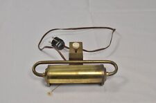 Bilderlampe Messing Wandlampe mit Zugschalter verstellbar Art Deco