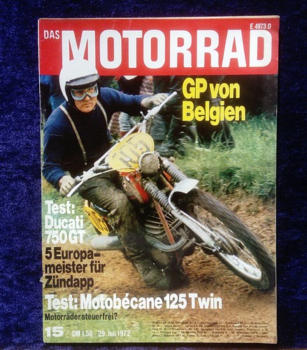 Das motorrad 1972 ducati - 15/1972,,