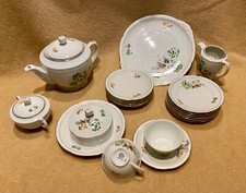 Vintage Chodzież Porzellanservice Set seltenes Dekor