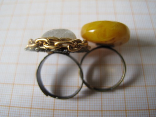 Ringe antik bronze boho 1x - 2x,