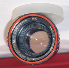 Braun Super Paxon 1:2,8/85 MC Objektiv deckel Dia-Projektor Projektion