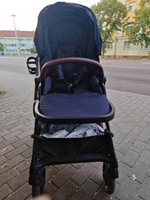 Hauck Kinderwagen 2in1 Walk N Care Set Kombi Buggy Babywanne Navy Blau Guter Zus