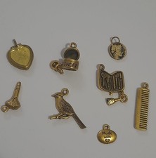 Modeschmuck Anhänger Bettelarmband Kette Beauty Set Konvolut charms