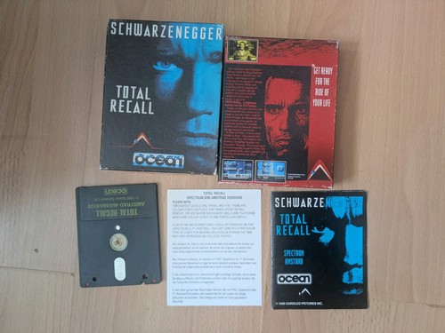 Total recall amstrad cpc disk - recall,