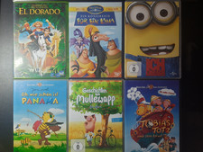 6 DVDs, Kinderfilme, Janosch, Minions, Mullewapp, Disney