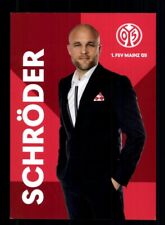Rouven Schröder Autogrammkarte FSV Mainz 05 2020-21 Original Signiert