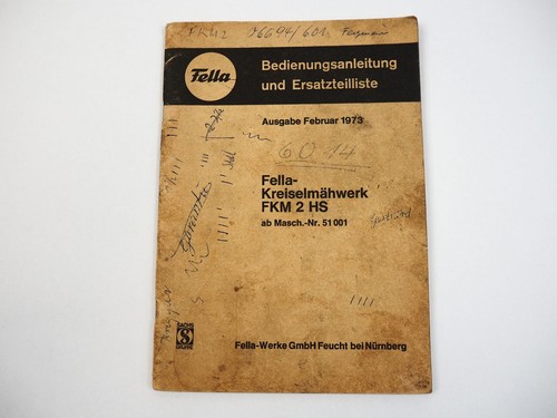Fella fkm2hs kreiselmähwerk - fkm2hs,