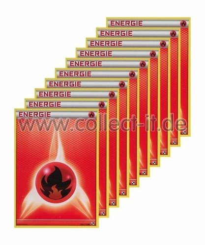 Pokemon 10 energiekarten - -,