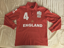 La Martina Polo Shirt Langarm Hemd Größe XL England Southern California 1998