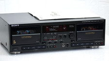 SONY TC-WR720 Doppel Cassette Tape Deck Top-Zust. + BDA! Serviced + 1J.Garantie!