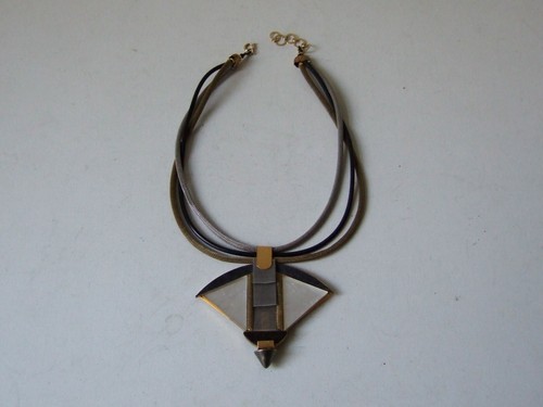 Langani collier glas metall - _collier_glas,